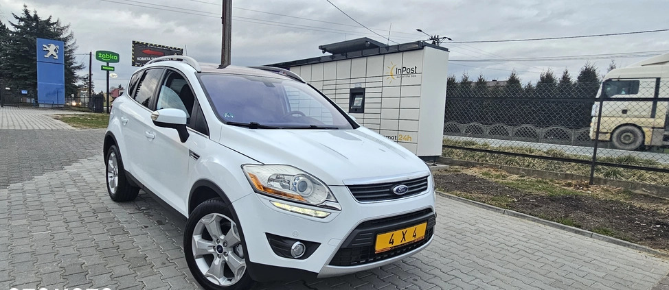 Ford Kuga cena 34900 przebieg: 199621, rok produkcji 2008 z Poręba małe 211